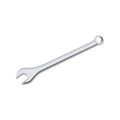Combination Wrench Icon Illustration Graphic Isolated in White