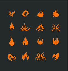 Flame icons