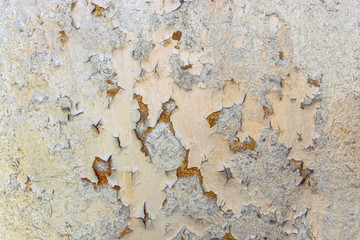 Texture of old dirty concrete wall for pattern and background.