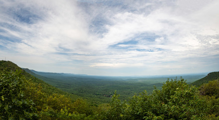 Panorama of view from Mt Cheaha