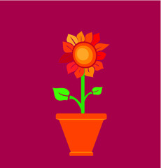 Flower icon vector illustration