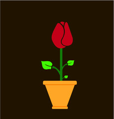 Flower icon vector illustration