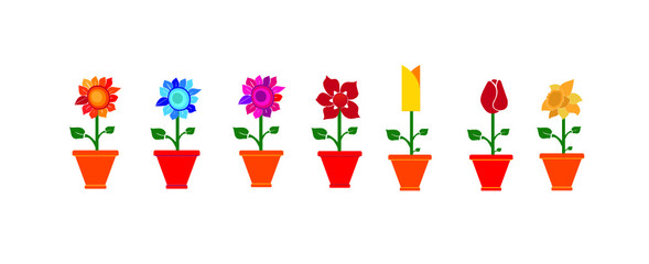 Flower icon vector illustration