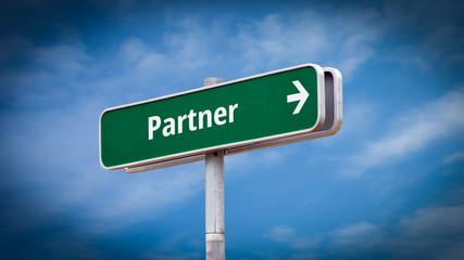 Street Sign to Partner