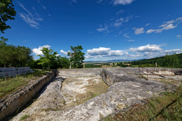 Italien - Toskana - Bagno Vignoni - Park der Mühlen