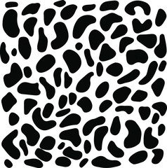 Fototapeta na wymiar Vector animal pattern. Leopard texture