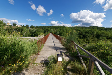 Italien - Toskana - Bagno Vignoni - Park der Mühlen
