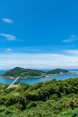 長崎県長崎市　香焼総合公園展望所からの眺め