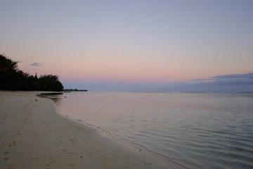 Obraz premium sunset on the beach