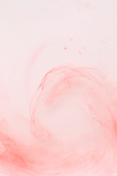 Modern Peach Pink Water Colour Background