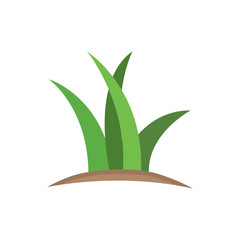grass icon vector illustration design