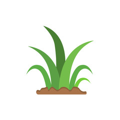 grass icon vector illustration design