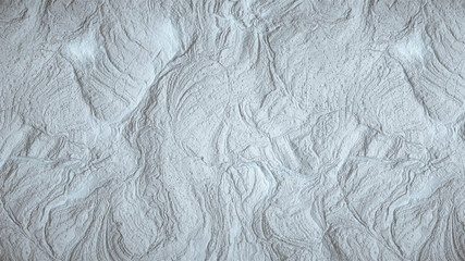 Obraz premium Stone ground sand magic white background. 3D rendering