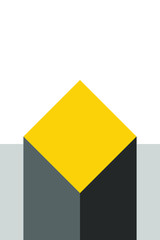 Color geometric design, vector background.