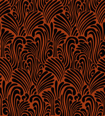 abstract seamless retro wallpaper pattern