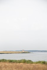 Obraz premium The beautiful Danish coast landscape