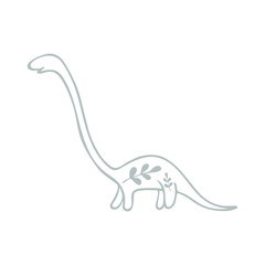 Vector dinosaur for kids design.