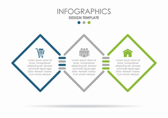 Infographic design template with place for your data. Vector illustration.