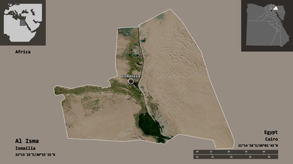Al Isma, governorate of Egypt,. Previews. Satellite