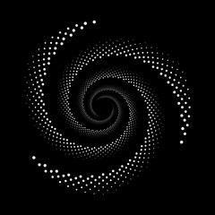 Design spiral dots backdrop - 372863378