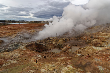 geyser in iceland