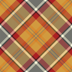 Tartan scotland seamless plaid pattern vector. Retro background fabric. Vintage check color square geometric texture.