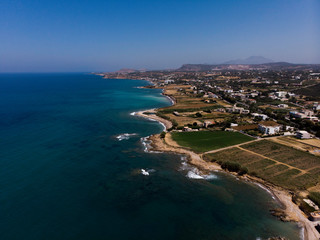 aerial view of Greece