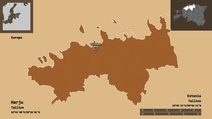 Harju, county of Estonia,. Previews. Pattern