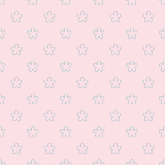 seamless floral repeat pattern design
