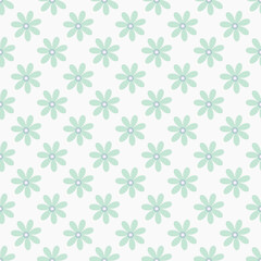 seamless floral repeat pattern design