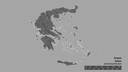 Location of Attica, decentralized administration of Greece,. Bilevel
