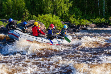 Rafting am Vikak&ouml;ng&auml;s