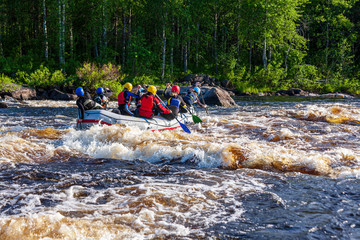 Rafting am Vikak&ouml;ng&auml;s