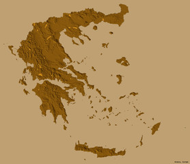 Greece on solid. Administrative