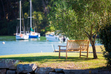 Calme et détente au silence