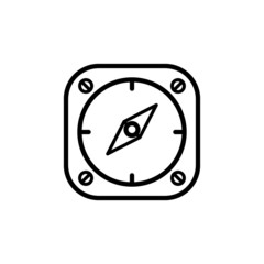 Compass icon template