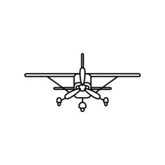 Plane icon template