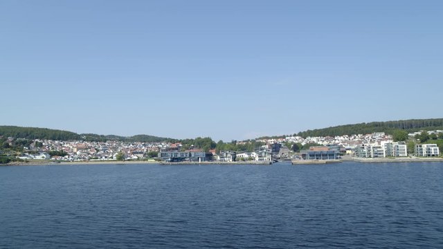 The South Norwegian city Larvik