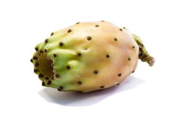 Prickly pear isolated on white background