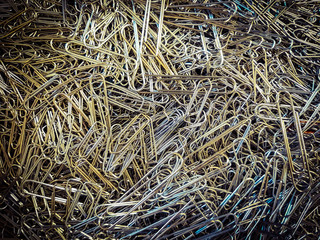 Pile of paper clips