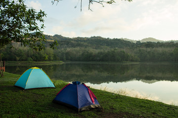 Camping the river outdoor Camping.