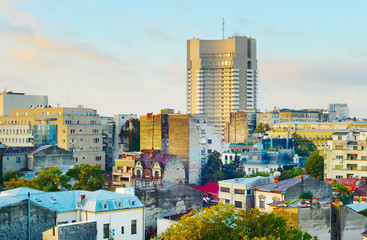 Fototapeta premium Bucharest skyline, Romania
