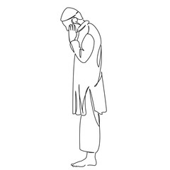 praying man