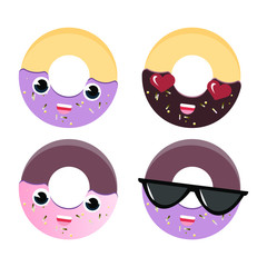 set of cartoon faces