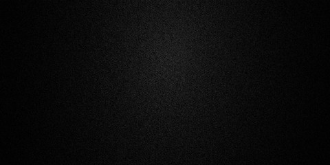 Black canvas fabric textured background