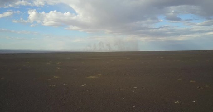 sandstorm in mongolia tornado dune