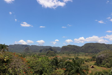 キューバの世界遺産、ビニャーレス渓谷