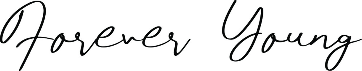 handwritten typography calligraphic lettering text