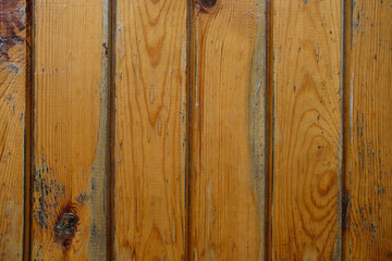 Fototapeta premium Background from yellow wooden boards