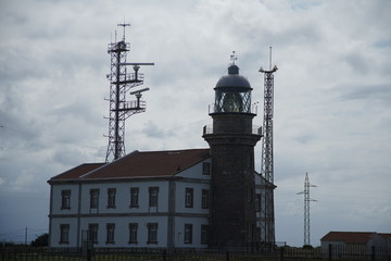 Lighhouse in Cape of Asturias,Spain
